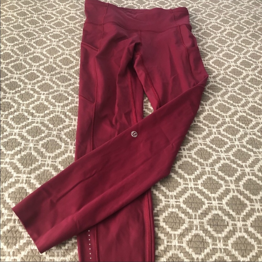Lululemon fast and free 7/8 tights